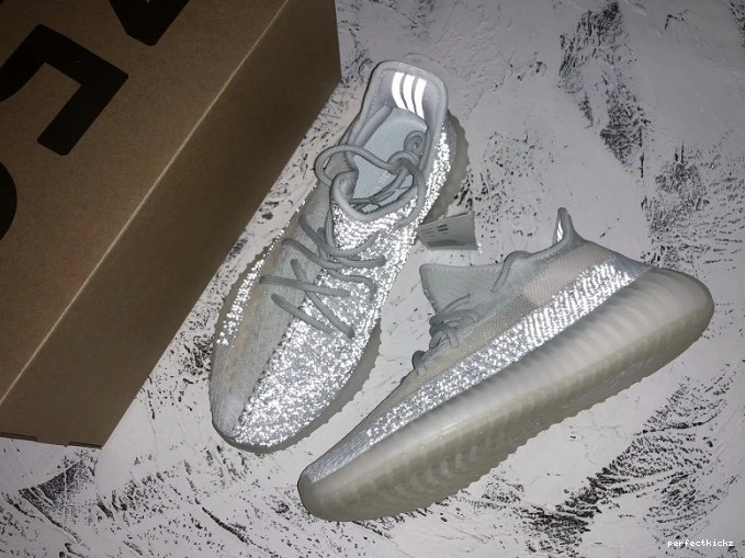 350 FW5317 Reflective Cloud Boost V2 White Yeezy Adidas 0817